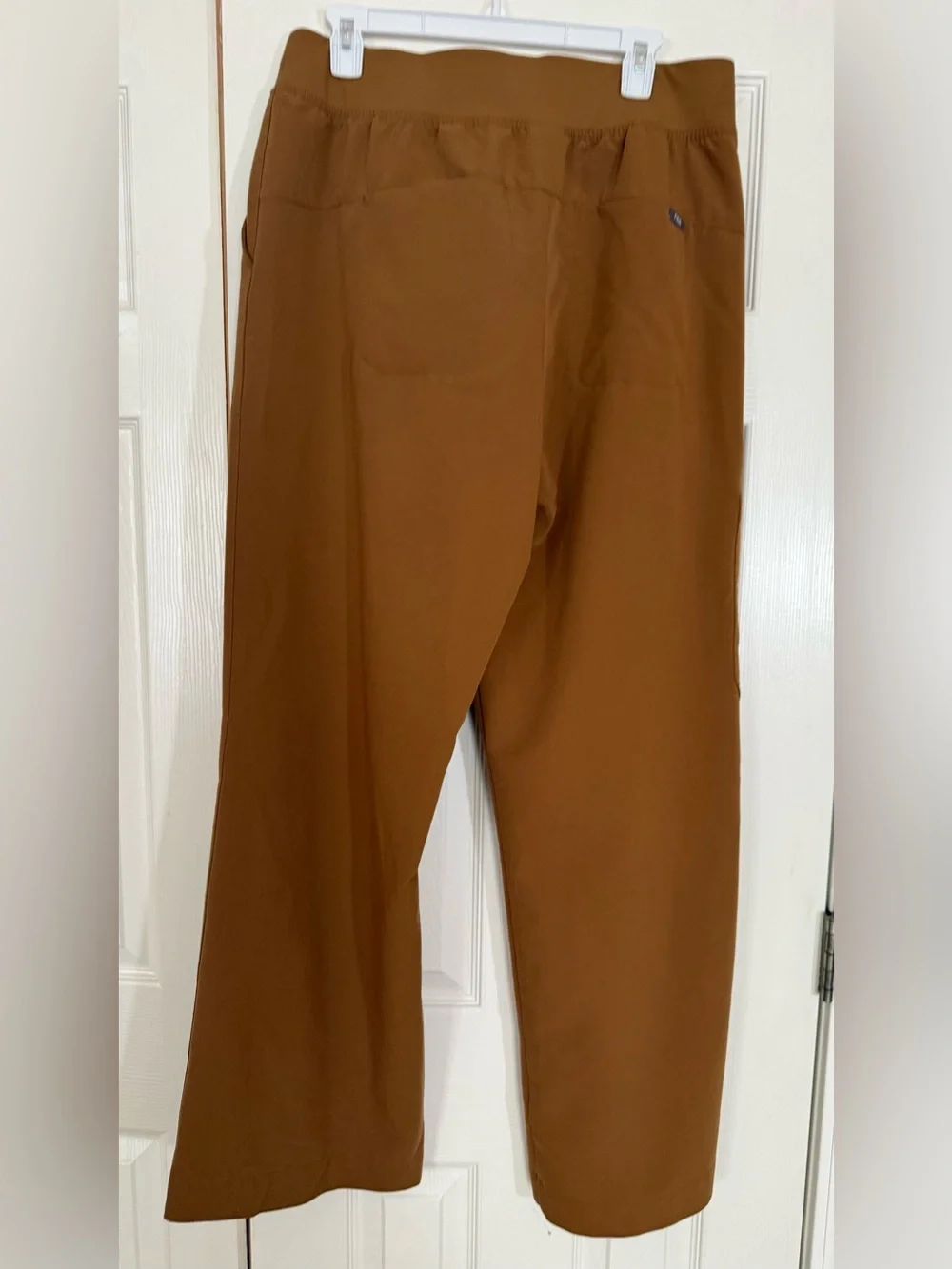 FIGS Technical Collection Brown Scrub Pants XL Cargo Straight Leg